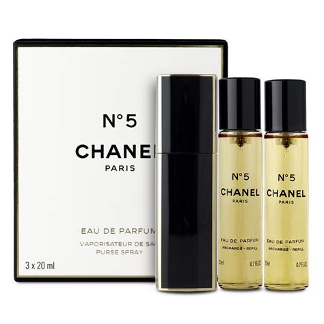 chanel no 5 purse spray eau de parfum|Chanel no 5 refill 20ml.